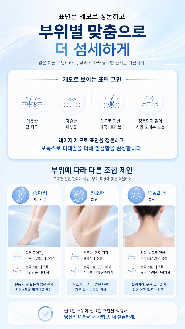 8월 제모+보톡스 더블케어
